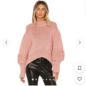 C/MEO Collective Pink Turtleneck Sweater